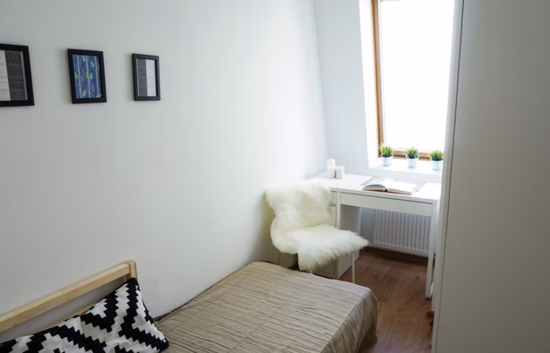 Pokój 1-osobowy nr 5, ul. Perkuna 52, przy CH Promenada i Ostrobramska, Warszawa-1