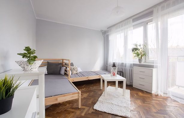 Pokój dla pary (2 os.) z balkonem! (nr 2) przy Lubomirskiego, Szczecin-1