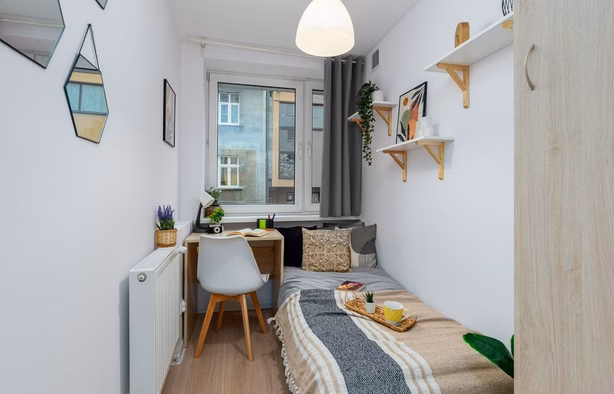Przytulny pokój 1-osobowy nr 6, ul. Biała, Kraków-1