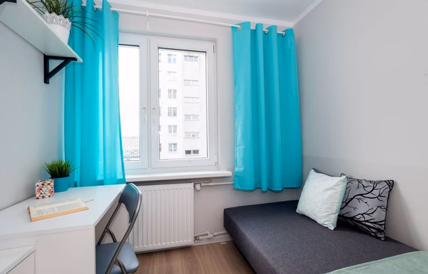 Jasny pokój 1-osobowy nr 2, ul. Pachońskiego, Kraków-1
