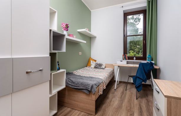 Piękny pokój jednoosobowy w kamienicy, centrum, Nowy Kleparz (5), Kraków-1