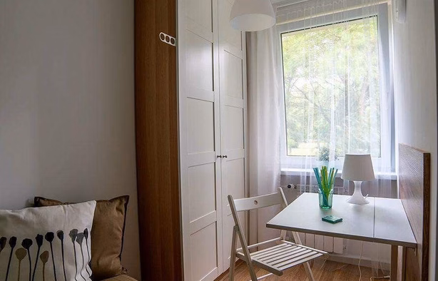 Pokój 1-osobowy nr 6 METRO MŁOCINY, Warszawa-1