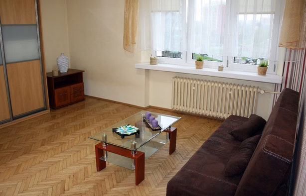Powstańców Wielkopolskich 8, studio apartment, Łódź-1