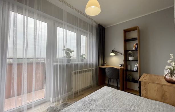 Pokój nr. 3 z balkonem - ul. Bonifacego 89, MOKOTÓW, Warszawa-1