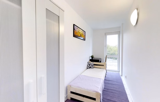 Pokój 1-osobowy  nr 3 Broniewskiego, Warszawa-1