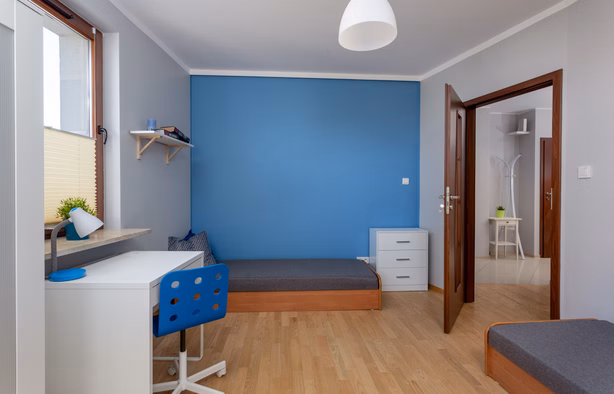 Pokój 2-osobowy, ul. Międzyborska, Warszawa-1