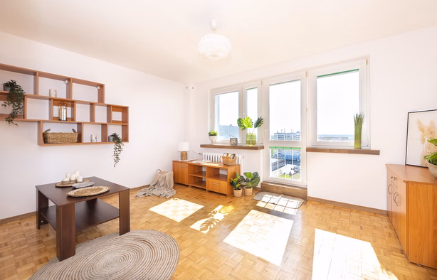 Słoneczna kawalerka, Wyszyńskiego 55, Łódź-1
