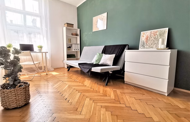 Pokój, bardzo duży, ul. Topolowa, blisko ul. Rakowicka, UE (4), Krakow-1