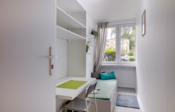 Pokój jednoosobowy #5 przy ul. Miłej 14, Warszawa-1
