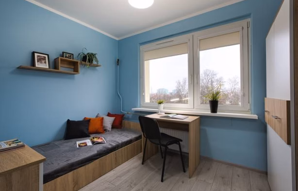 Pokój jednoosobowy #4 przy al. Wilanowskiej 39, Warszawa-1
