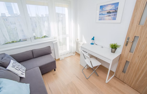 KOŁOBRZESKA D, Single room no. D. Kołobrzeska 27 Gdańsk-Przymorze, Gdańsk-1