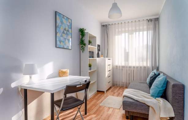 A room in Warsaw, in Ursynów - ul. Lanciego 8, room no. 1, Warszawa-1