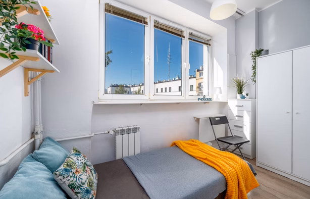 A room in a great location, Metro Wierzbno, room no. 1, Warszawa-1