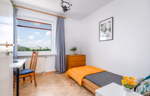 Pokój dla jednej osoby na Saskiej Kępie, pok nr 6, Warszawa-1