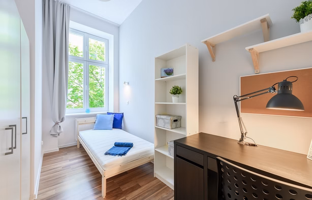 Pokój 1 osobowy nr 3 w ścisłym centrum, Sienkiewicza 29, Łódź-1