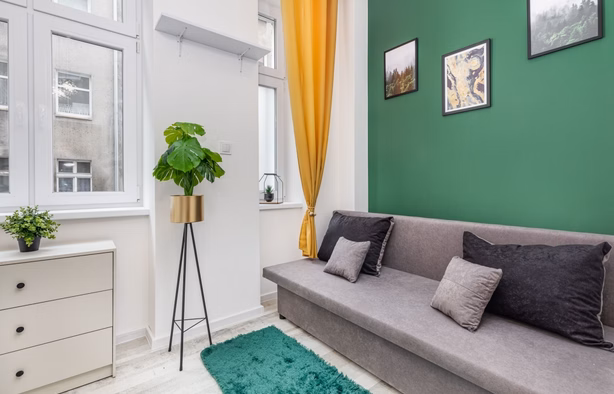 Studio apartment with parking space, Szczecin-1