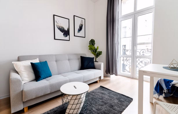Kilińskiego 25, studio apartment no. 5, Łódź-1
