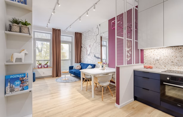 Kawalerka w Centrum przy Starym Browarze w apartamentowcu z ochroną, Poznań-1