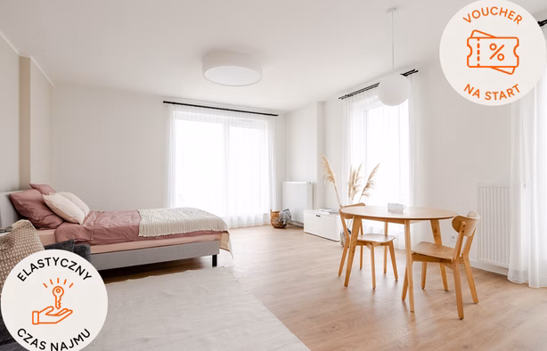 Studio | 38.9 m2 | Internet w cenie , Warszawa-1