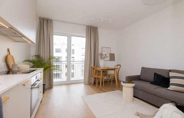 Studio | 29.20 m2 | Balkon | Internet w cenie | Bezpośrednio, Warszawa-1
