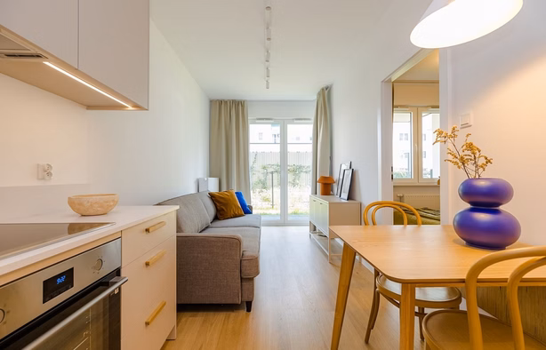 2-pokojowe | 33.18 m2 | Balkon | Internet w cenie | Bezpośrednio, Kraków-1