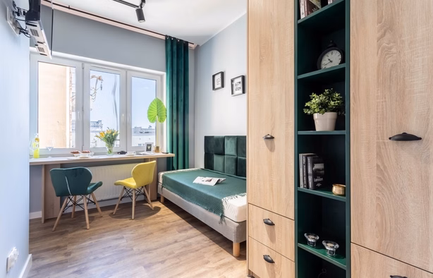 Ładna, umeblowana kawalerka w centrum! WiFi w cenie, Poznań-1
