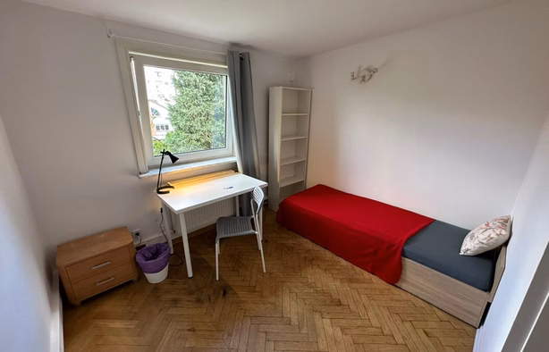 Pokój jednoosobowy #18 przy ul. Wita Stwosza 17a [DLA MĘŻCZYZN], Warszawa-1