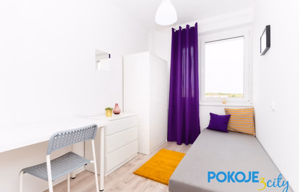 Pokój 1-osobowy nr 4, ul. Piecewska 20, Gdańsk-1