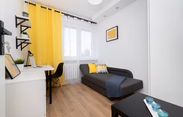 Pokój jednoosobowy - Pilotów 8, Gdańsk Zaspa, Gdańsk-1