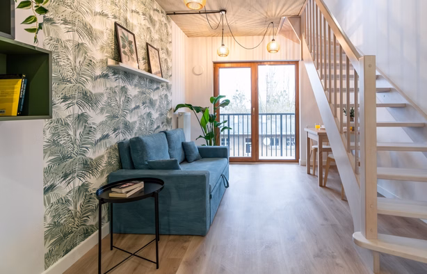 Atmospheric two-level apartment, Szczecin-1