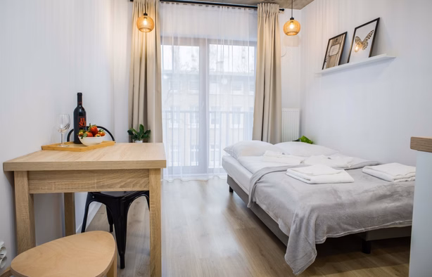 Komfortowa kawalerka w nowoczesnym apartamentowcu, Szczecin-1