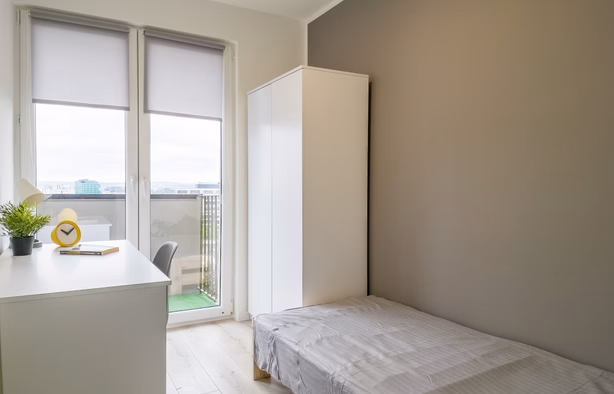 Pokój jednoosobowy z balkonem - Dobrego Pasterza 108 OD ZARAZ!, Kraków-1