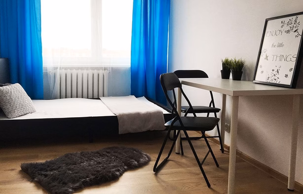 Duży pokój 1-os. z panoramicznym widokiem na miasto, Białystok-1