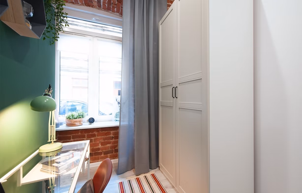 Single room no. 1 ul. Zielona 38/pl. Haller, Łódź-1
