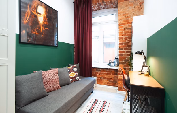 Single room no. 1 ul. Zielona 38/pl. Haller, Łódź-1