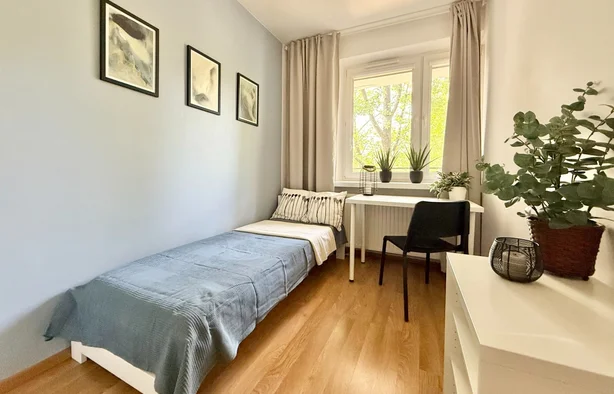 Pokój nr 4 ul. Pieńkowskiego 5, blisko Domaniewska, Galeria Mokotów, Warszawa-1