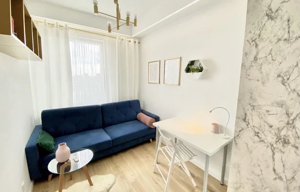 A studio for one or two people. WIND RONDO, Warszawa-1