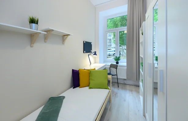 Pokój 1-osobowy nr 2 - Jaracza 38, Łódź-1