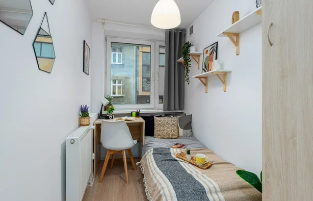 Przytulny pokój 1-osobowy nr 6, ul. Biała, Kraków-1