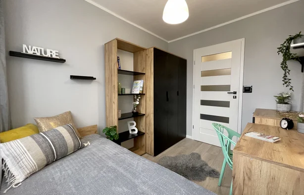 Pokój nr. 4- ul. Borowej Góry 5, BEMOWO METRO, Warszawa-1