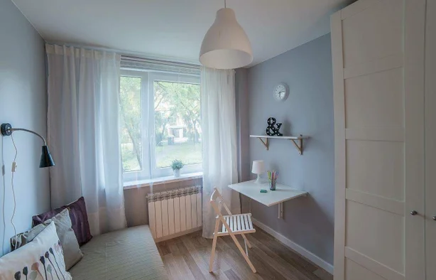 Pokój 1-osobowy nr 1 METRO MŁOCINY, Warszawa-1