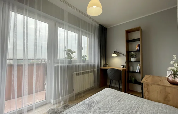 Pokój nr. 3 z balkonem - ul. Bonifacego 89, MOKOTÓW, Warszawa-1
