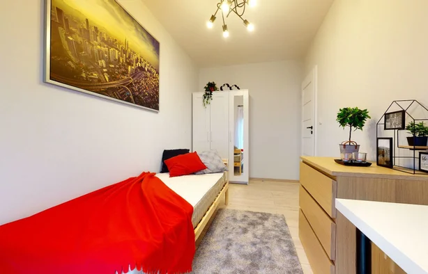 Wróblewskiego 21H, pokój 1-osobowy nr 1, Łódź-1