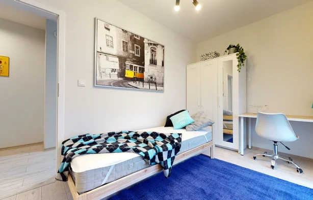 Wróblewskiego 21H, pokój 1-osobowy nr 3, Łódź-1