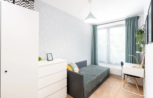 POKÓJ jednoosobowy wysoki standard Kawiory Czarnowiejska AGH UP UR, Kraków-1
