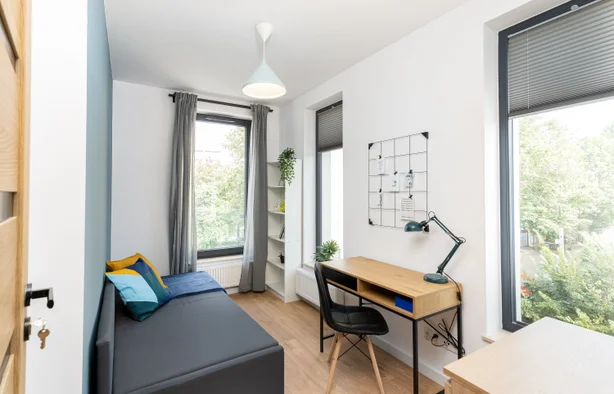 POKÓJ jednoosobowy wysoki standard Kawiory Czarnowiejska AGH UP UR, Kraków-1