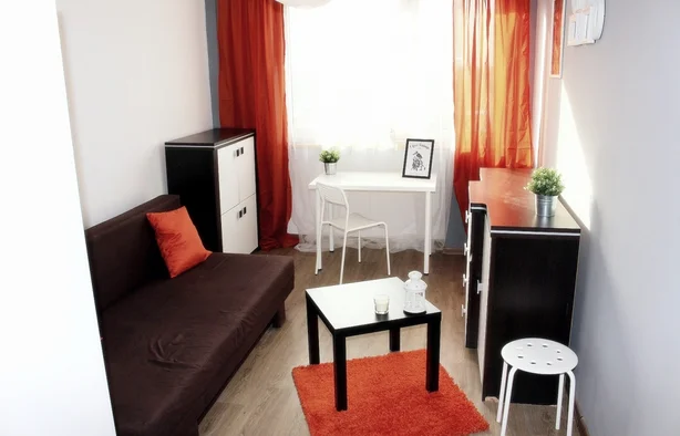 Single room 2 at Dokerska 36/15, Wroclaw-1