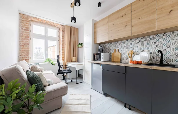 Klimatyczna kawalerka, Zielona 53, Łódź-1