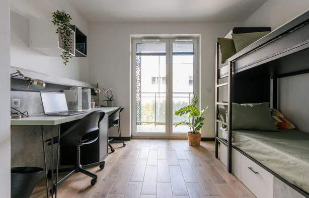 Pokój 2-os. 16 m2 w ap. 2-pok. z prywatną łazienką i aneksem 45m2, Lublin-1