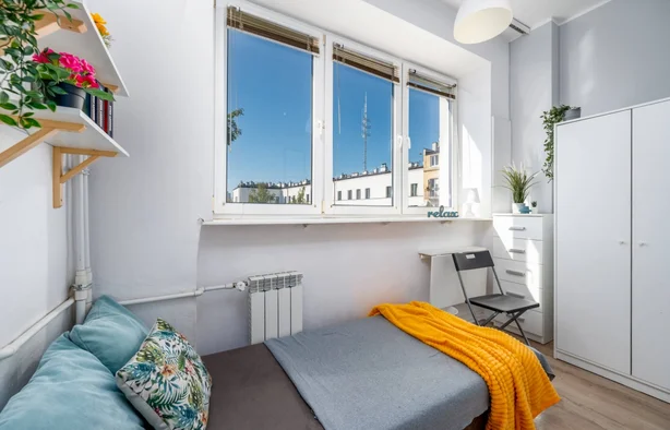 A room in a great location, Metro Wierzbno, room no. 1, Warszawa-1